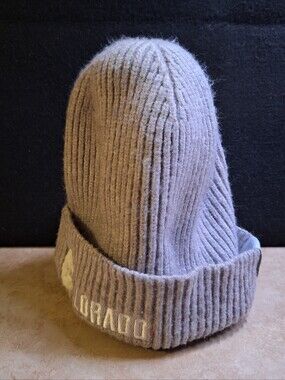 Robin Ruth Hat Beanie Unisex Adult One Size Gray Knit Colorado Acrylic Winter